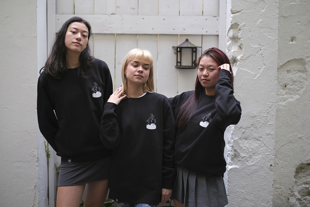 Dim Sum Spot cotton sweatshirt