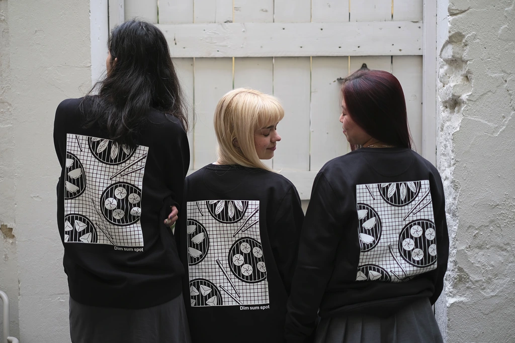 Dim Sum Spot cotton sweatshirts